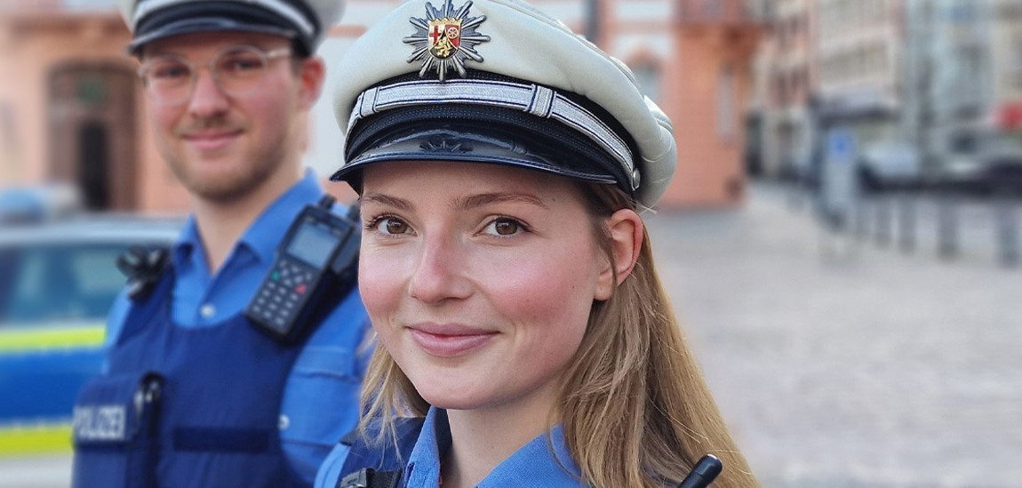 Recording of two police officers