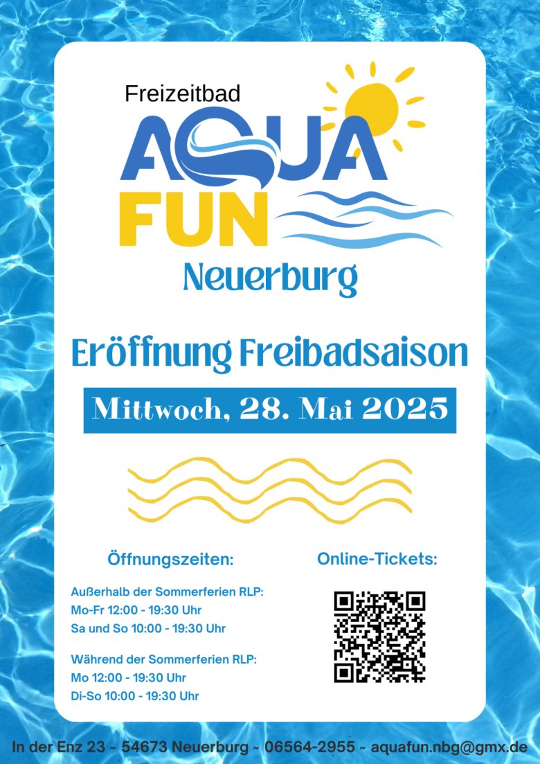 Eröffnung Freibadsaison